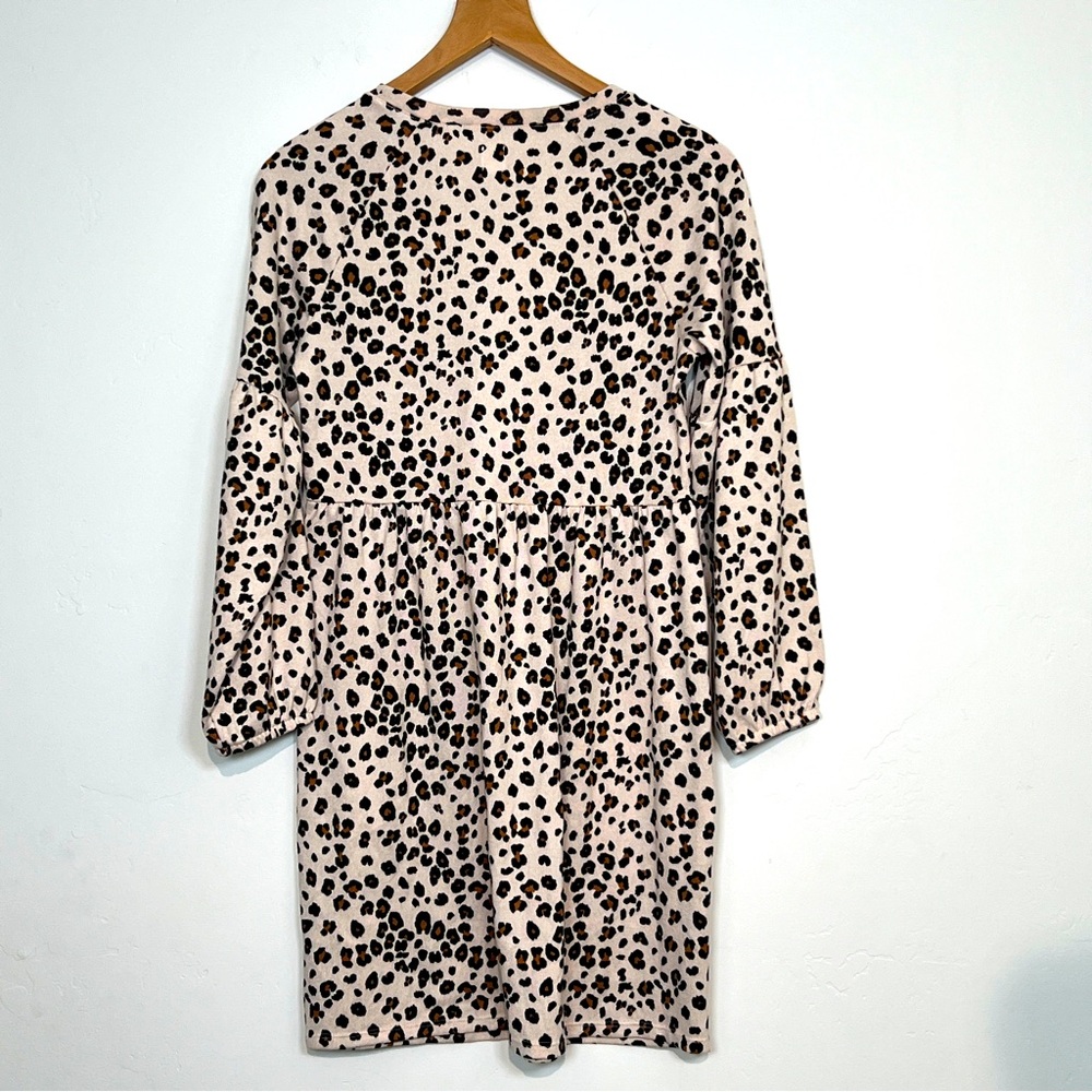 Gap Girls Cheetah Print Sweater Dress